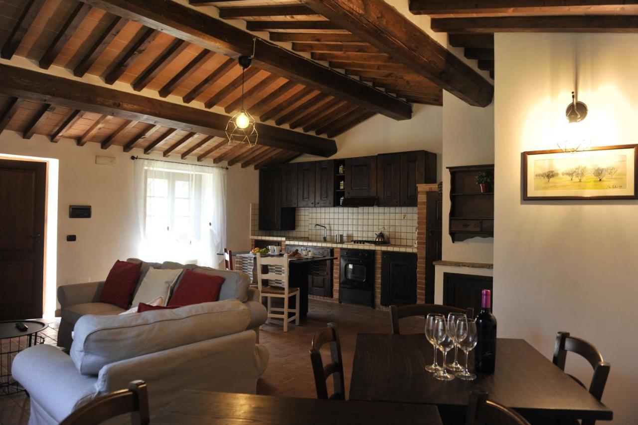 La Casa Colonica Villa Tuoro sul Trasimeno Bagian luar foto