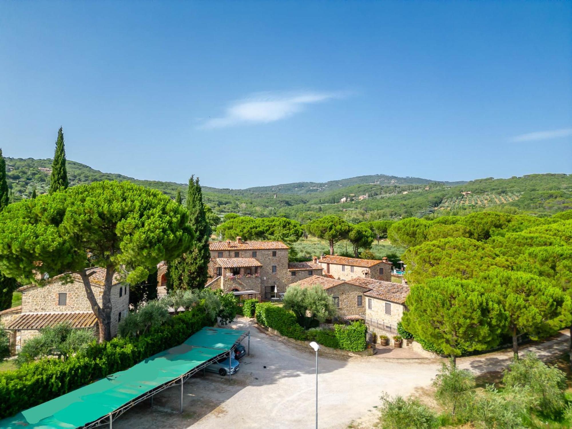 La Casa Colonica Villa Tuoro sul Trasimeno Bagian luar foto